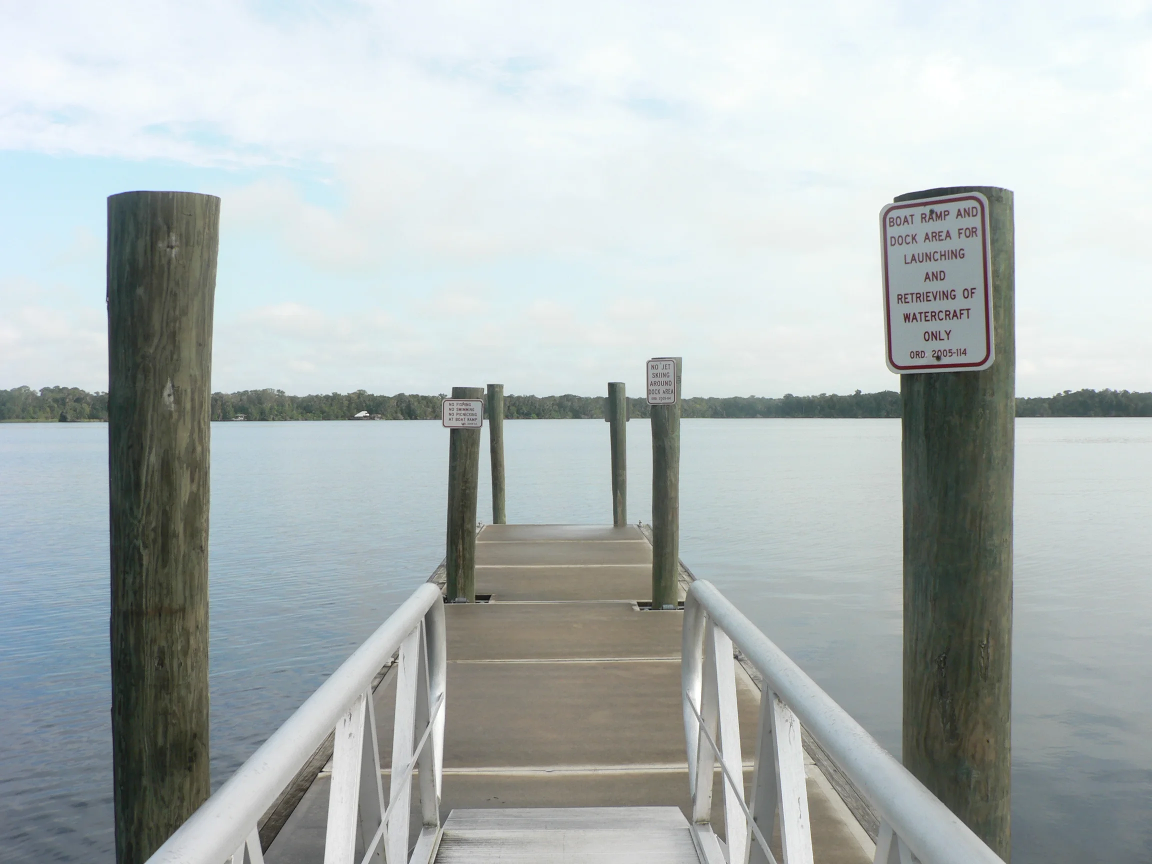 palmo boat ramp courtesy dock fl 32092